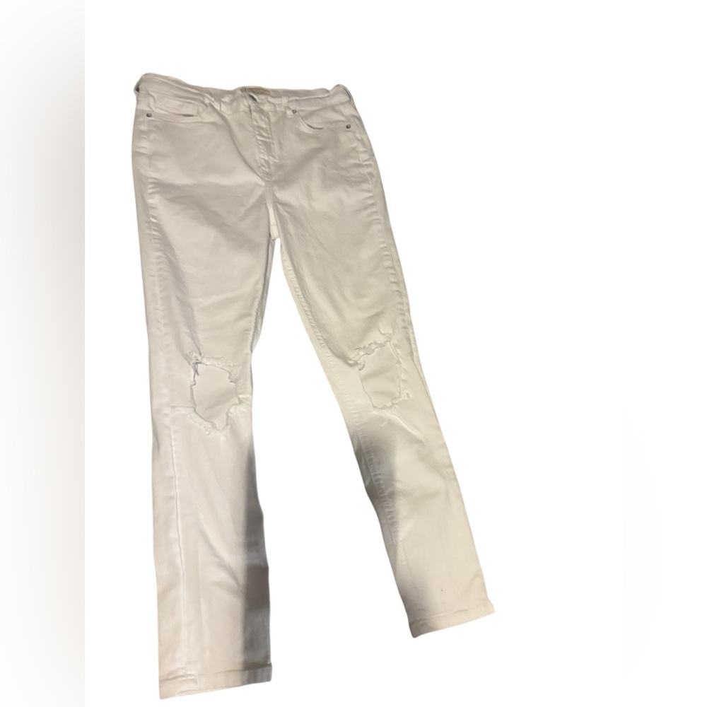 Free People White Skinny Jeans